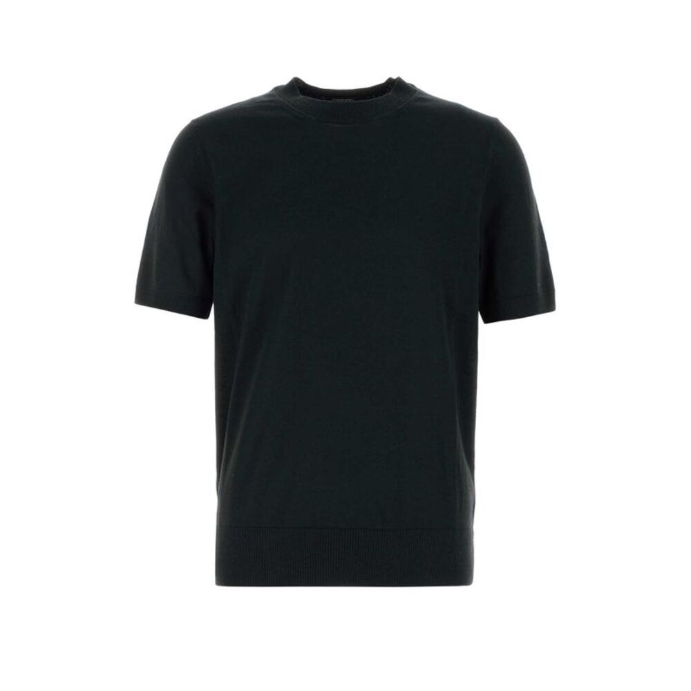 Boss Men Black Cotton Sweater